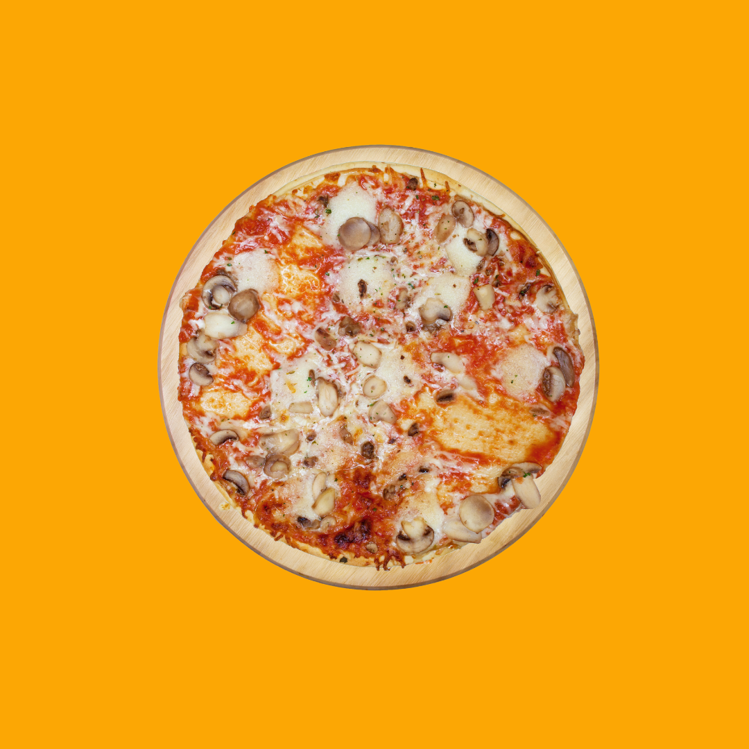 Bambino pizza funghi