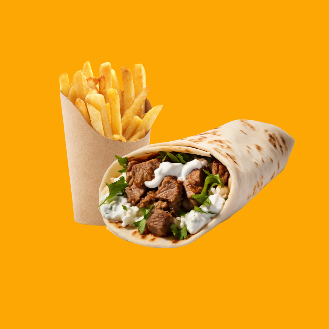 Pita Souvlaki Meal