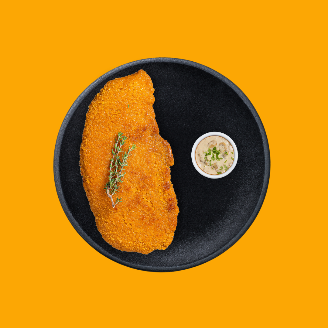 Kip Champignonroomschnitzel
