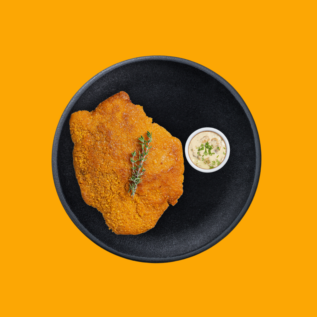 Champignonroomschnitzel