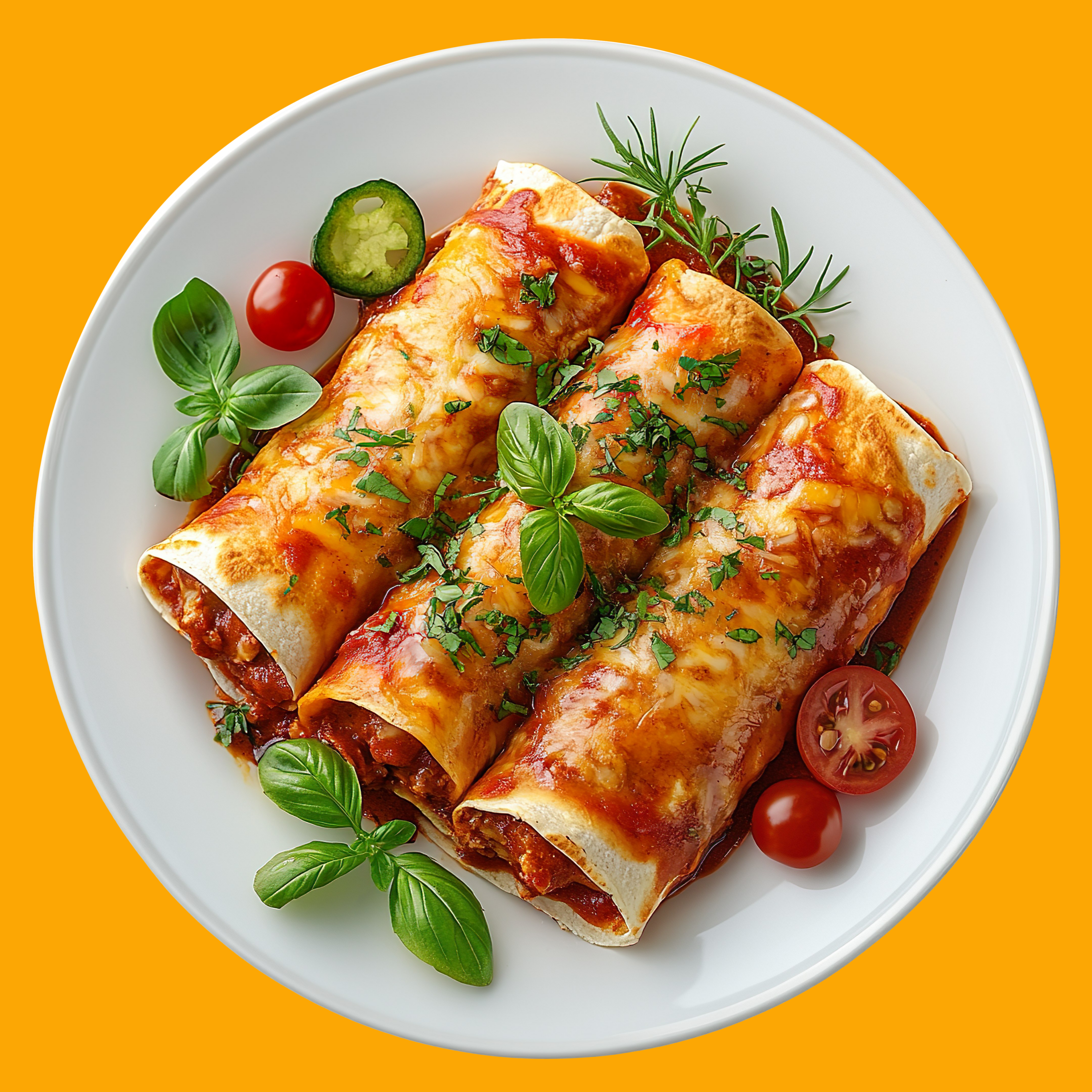 Enchiladas Rojas
